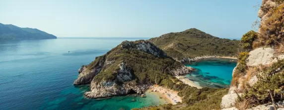 Explore the rocky island of Corfu