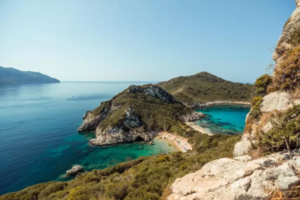 Explore the rocky island of Corfu