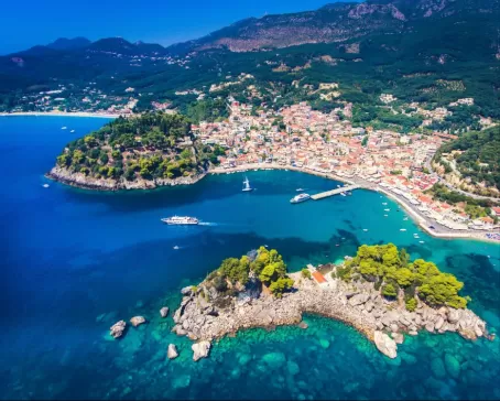 Enjoy the beautiful blue waters of the Mediterranean