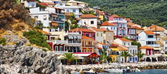 Explore the colorful villages of Parga