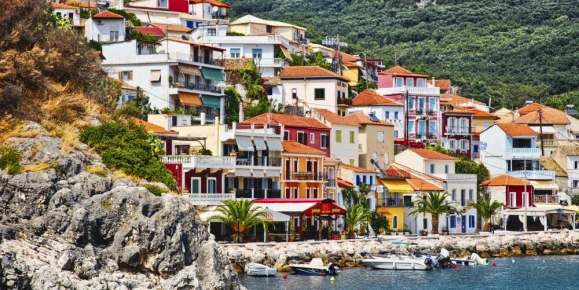 Explore the colorful villages of Parga