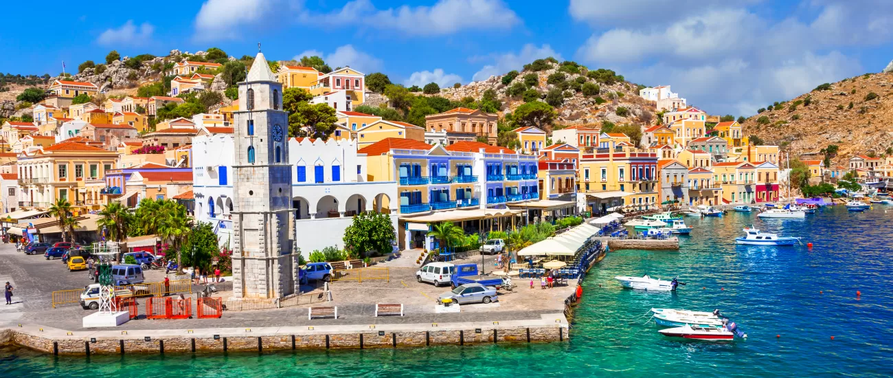 Explore beautiful coastal towns in Greece
