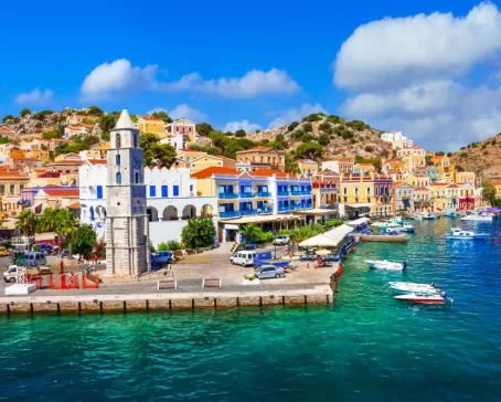 Explore beautiful coastal towns in Greece