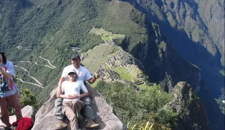 Machu Picchu seen from the Waynapicchu
