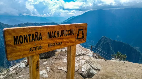 View from Machu Picchu Mountain