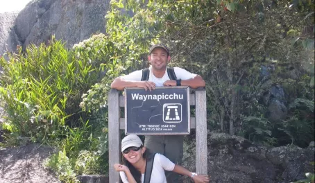 YEAH! We hiked the Waynapicchu!!
