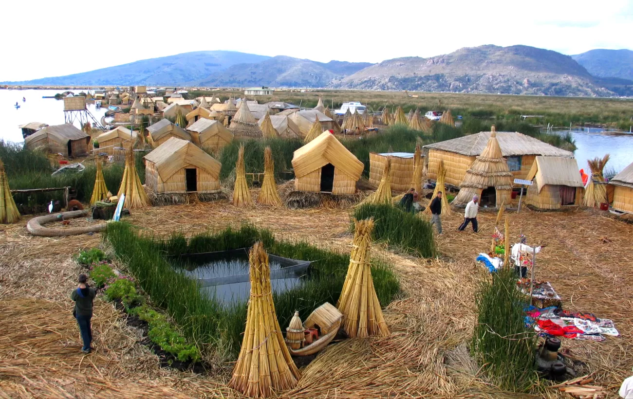 Uros Island - Floating island at the Titicaca