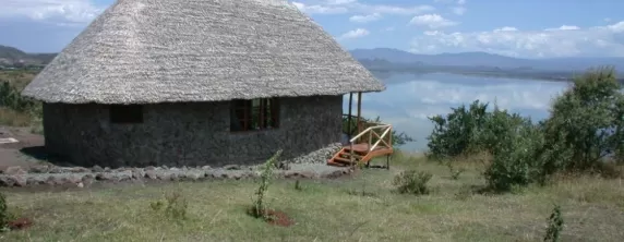 Sunbird Lodge looks out over the Great Rift Valley