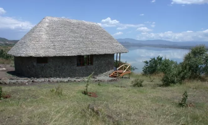 Sunbird Lodge looks out over the Great Rift Valley