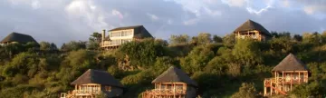 Sunbird Lodge sits atop a hill overlooking the Rift Valley
