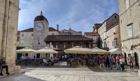 Central square of Trogir