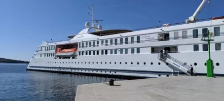 Our ship, La Belle de l'Adriatique