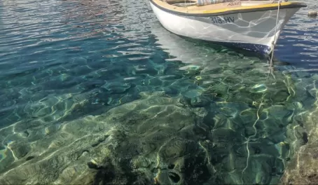 Incredibly clear waters of the Adriatic