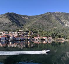The beautiful bay of Kotor, Montenegro
