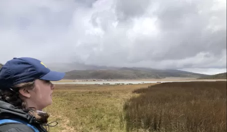 Cotopaxi National Park - hiking around the lagoon