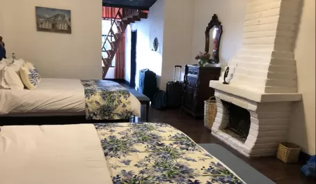 Hacienda Pinsaqui - our beautiful room