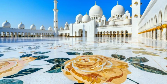 Admire the ornate beauty of the mosques