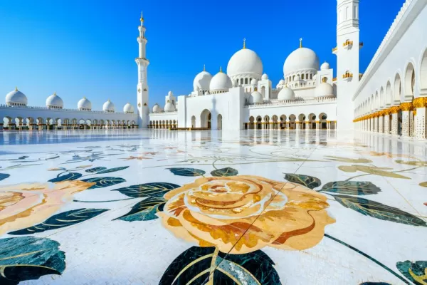 Admire the ornate beauty of the mosques