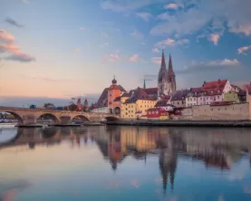 Enjoy a quiet moment on the banks of the Danube