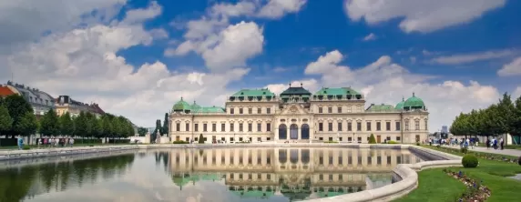 Wander the grounds of Belvedere Palace, Vienna