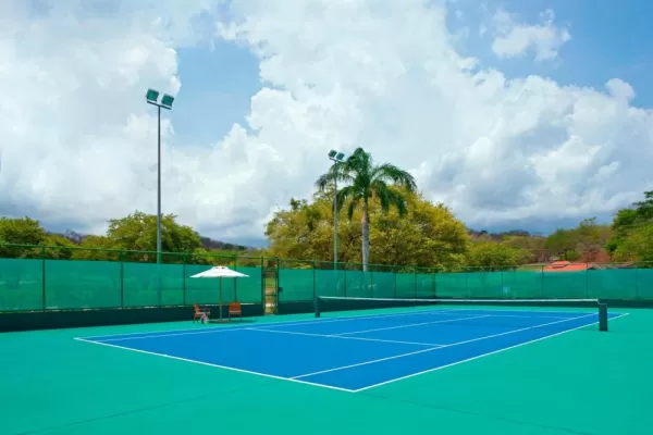 Tennis courts at Westin Playa Conchal