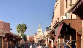 Minaret in Marrakesh