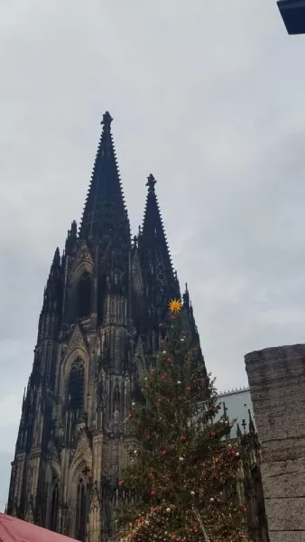 The Cathedral in Cologne.