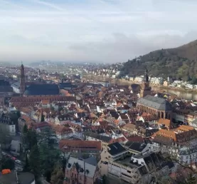 Beautiful view of Heidelberg
