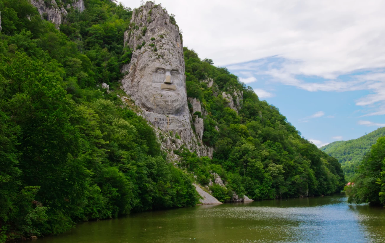 Pass through the historic Iron Gates