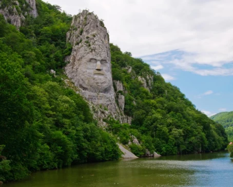 Pass through the historic Iron Gates