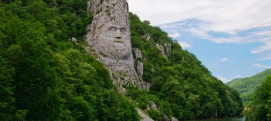 Pass through the historic Iron Gates