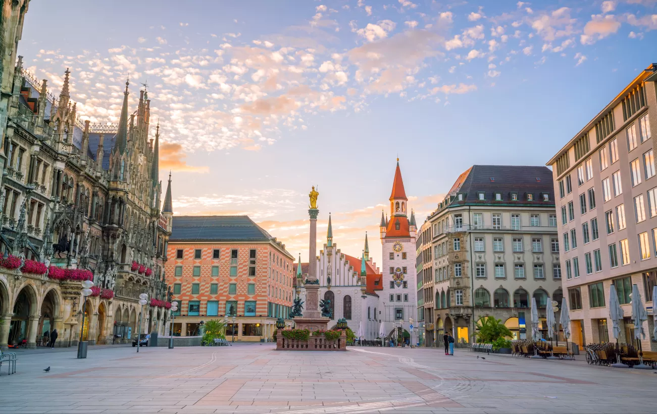 Enjoy wandering through historic Munich