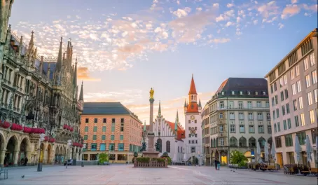 Enjoy wandering through historic Munich