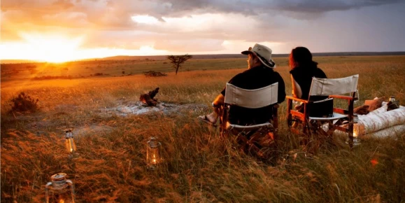 Experience luxury at Karen Blixen Camp