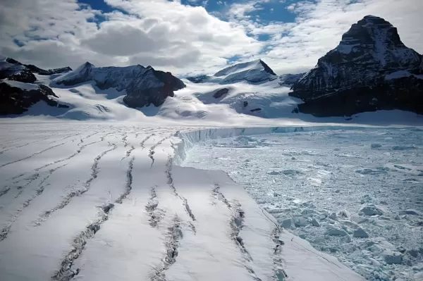 Incredible Antarctic glaciers