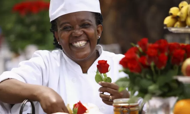 The friendly staff of andBeyond Ngorongoro Crater Lodge