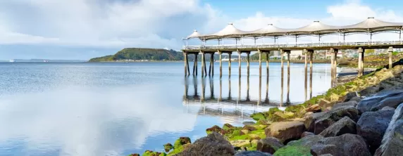 Pier at Puerto Montt, Chile