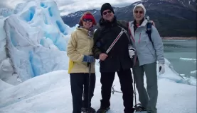 Tres Amigos on Perito Moreno Glaciar