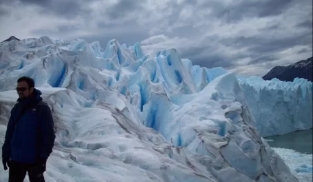 Rugged Terrain on the Glaciar