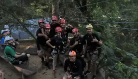 Guides for Extreme Zipline in the jungle outside Puerto Vallarta