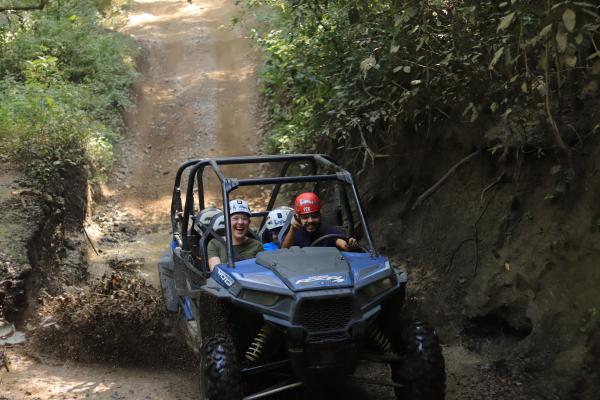 ATV in jungle outside Puerto Vallarta