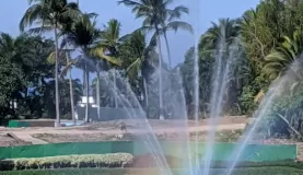 Fountain at our resort