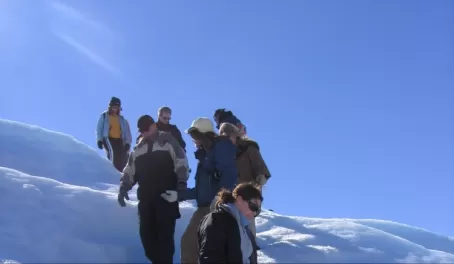 Trekking over Perito Moreno Glacier