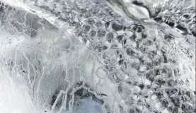 The incredible texture of ancient ice