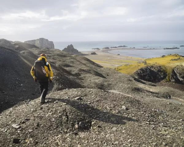 Hiking in the South Shetland islands