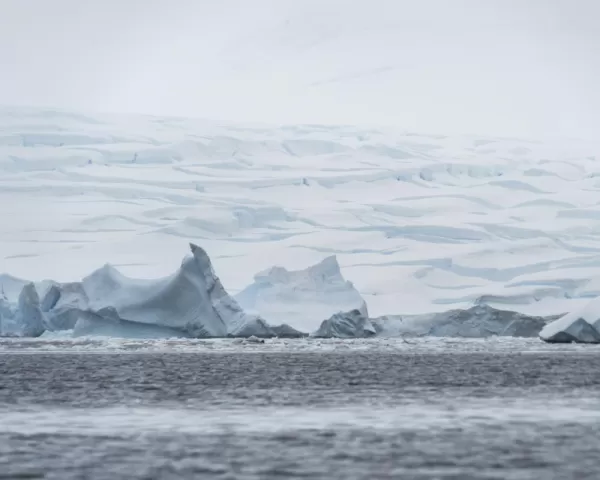 Stunning mountain landscapes in Antarctica