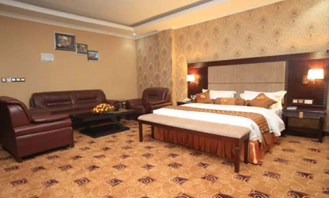 Settle in for a peaceful night after exploring Kigali