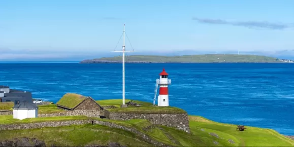 Lighthouse near Torshavn