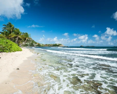 Relax on the beaches of the Caribbean