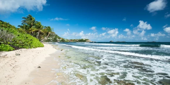 Relax on the beaches of the Caribbean